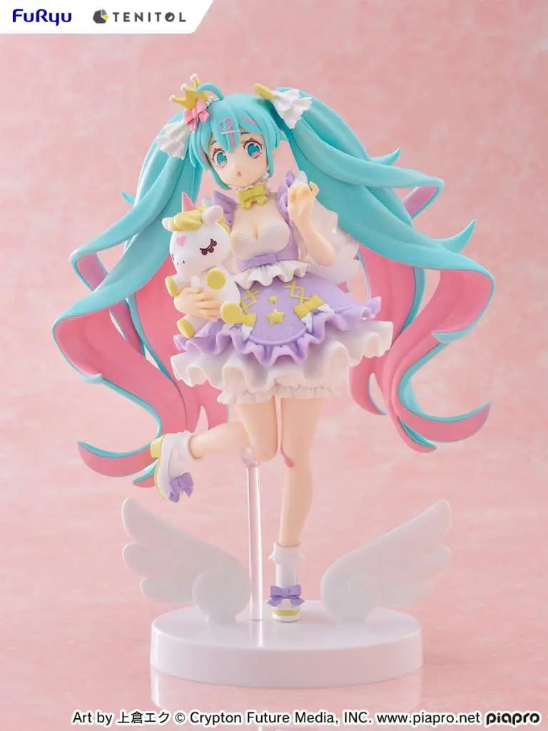 HATSUNE MIKU YUMEKAWA PRINCESS LAVANDER TENITOL FIG