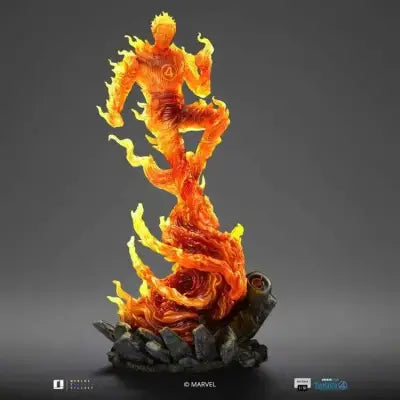 FANTASTIC FOUR FIRST STEPS HUMAN TORCH 1/10 STATUE
