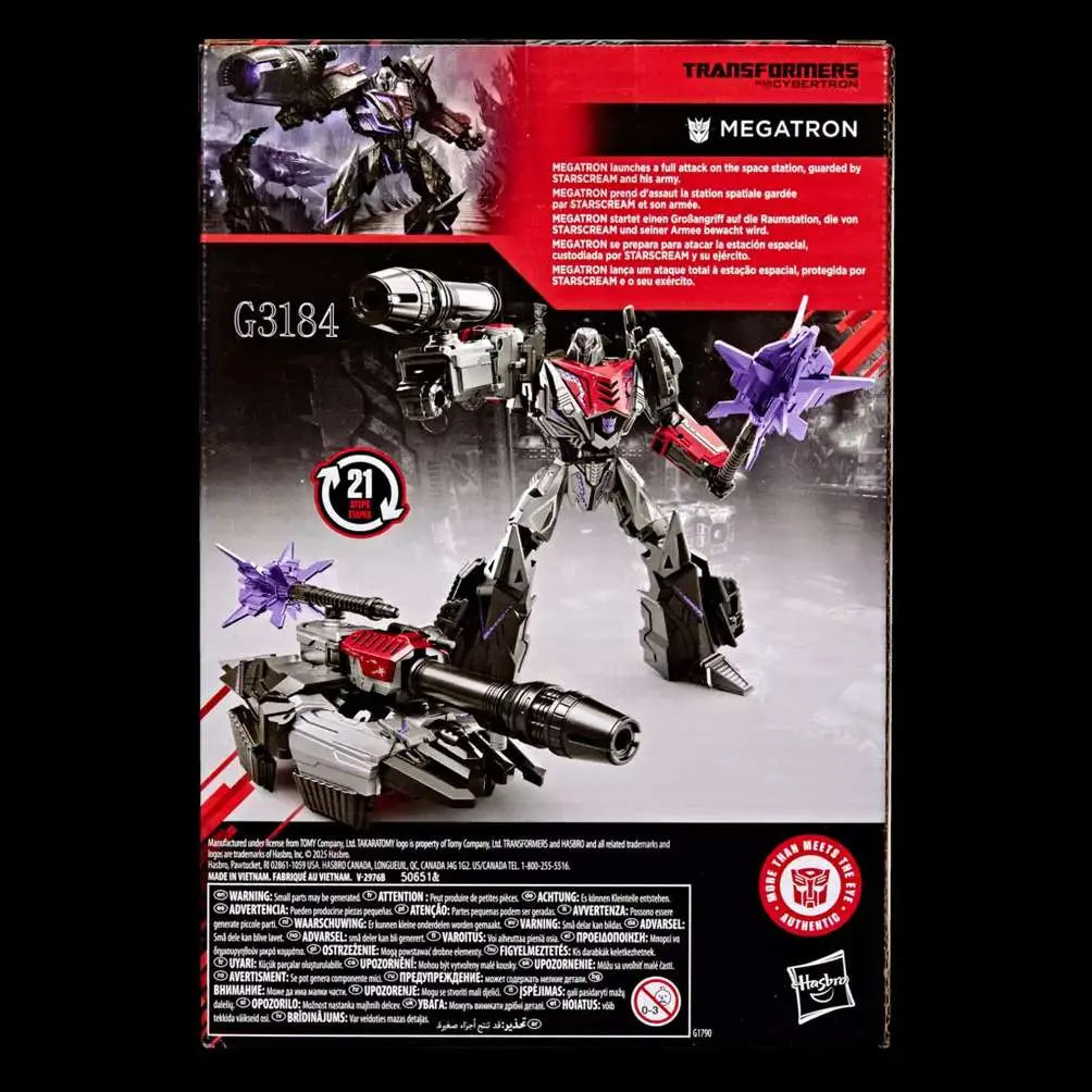 TRANSFORMERS STUDIO SERIE WAR FOR CYBERTRON MEGATRON ACTION FIGURE