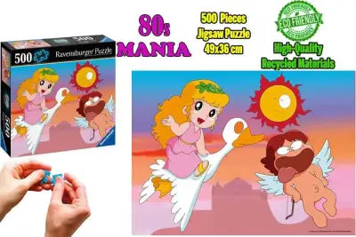 POLLON 80S MANIA 500 PIECES JIGSAW PUZZLE