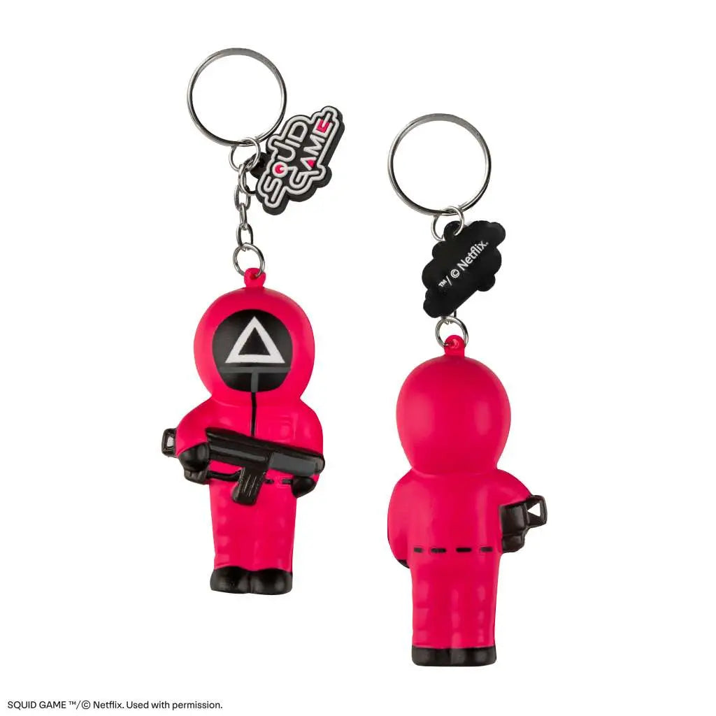 SQUID GAME SOLDIER SQUISHY KEYCHAIN