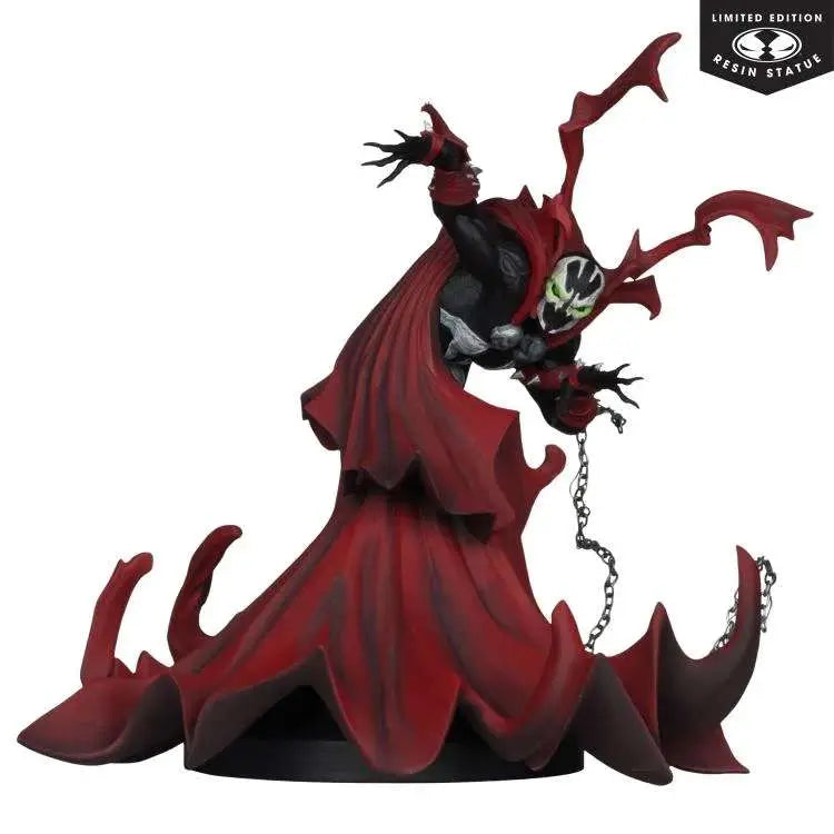 SPAWN BLACK WHITE & RED ALL OVER SPAWN BY GREG CAPULLO RESIN STATUE