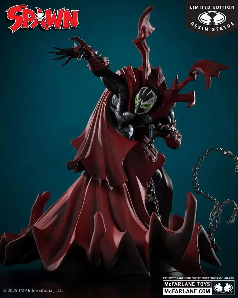 SPAWN BLACK WHITE & RED ALL OVER SPAWN BY GREG CAPULLO RESIN STATUE