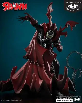 SPAWN BLACK WHITE & RED ALL OVER SPAWN BY GREG CAPULLO RESIN STATUE