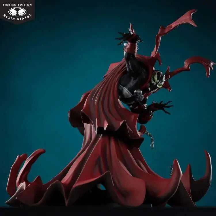 SPAWN BLACK WHITE & RED ALL OVER SPAWN BY GREG CAPULLO RESIN STATUE