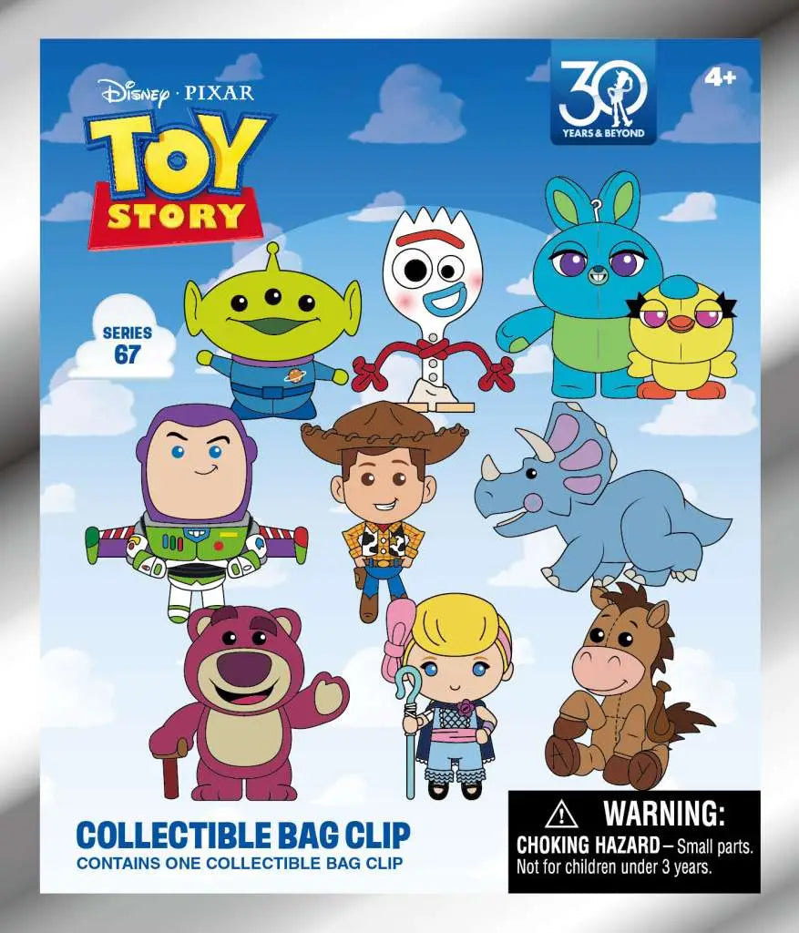 TOY STORY 30TH ANNIVERSARY BAG CLIP BLIND BOX DISPLAY(24)
