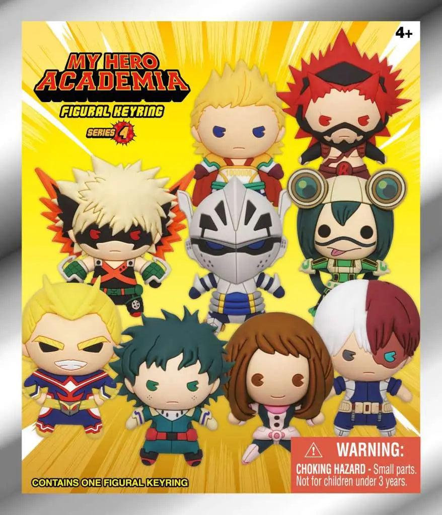 MY HERO ACADEMIA S.4 BAG CLIP BLIND BOX DISPLAY (24)