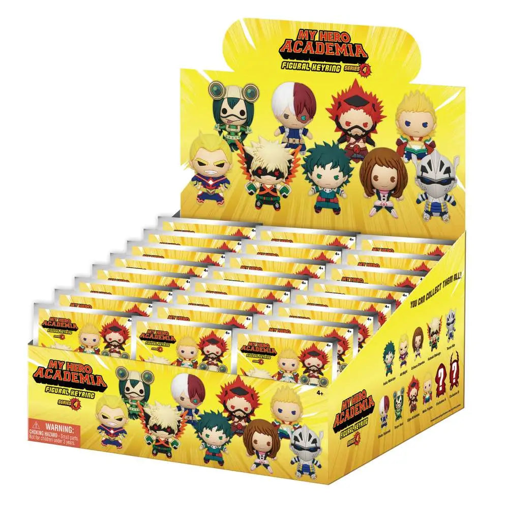 MY HERO ACADEMIA S.4 BAG CLIP BLIND BOX DISPLAY (24)