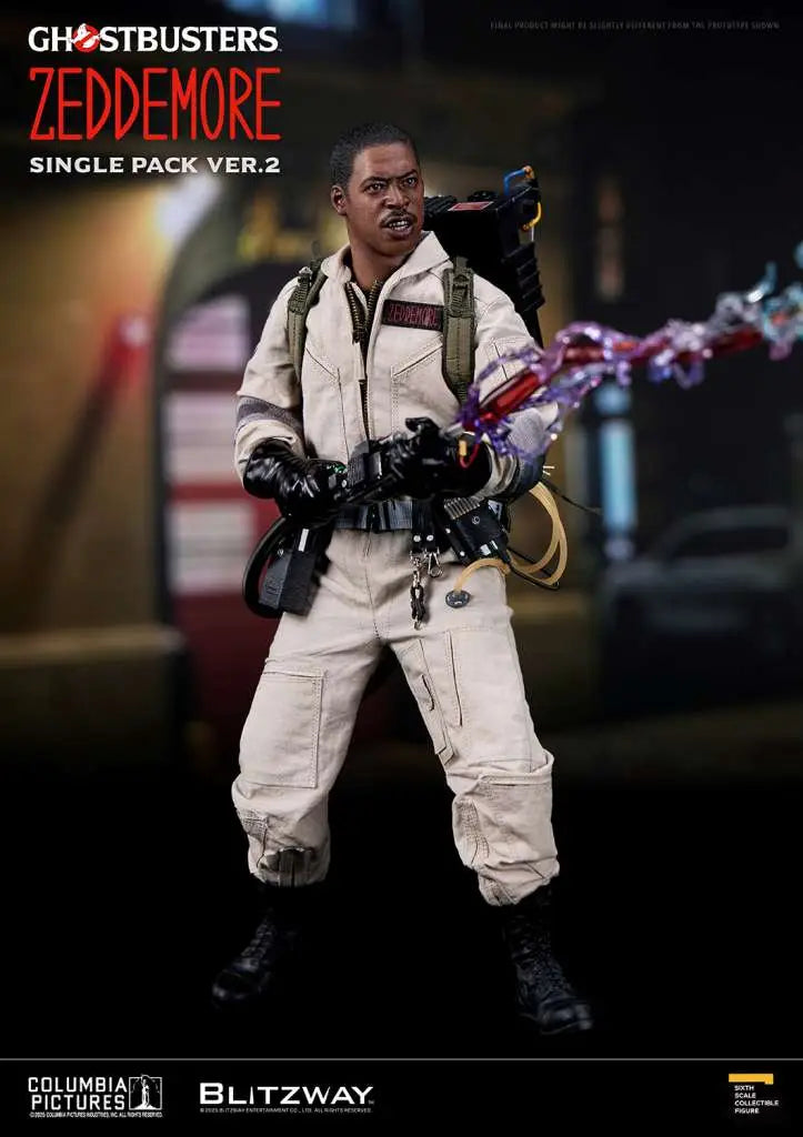 GHOSTBUSTERS  WINSTON ZEDDEMORE VER.2 1/6 ACTION FIGURE