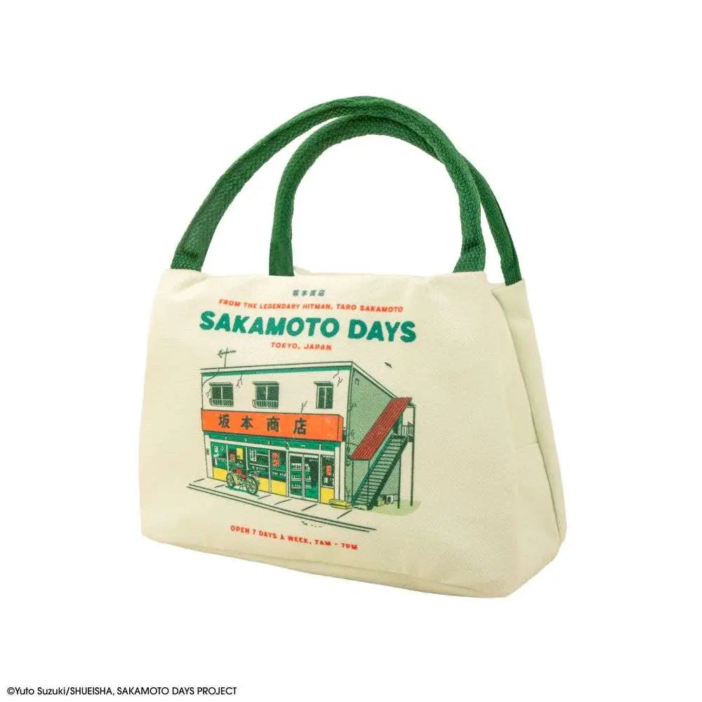 SAKAMOTO DAYS THE LEGENDARY HITMAN WHITE THERMAL LUNCH BAG