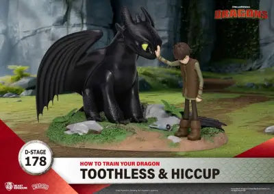 HOW TO TRAIN YOUR DRAGON TOOTHLESS & HICCUP