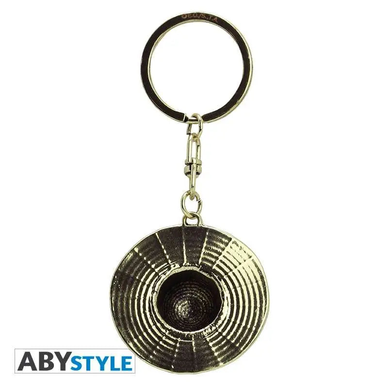 ONE PIECE LUFFY'S HAT KEYCHAIN 3D
