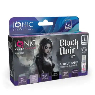 IONIC BLACK NOIR PAINT SET