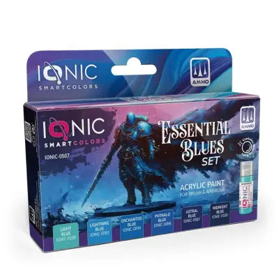 IONIC ESSENTIAL BLUES PAINT SET