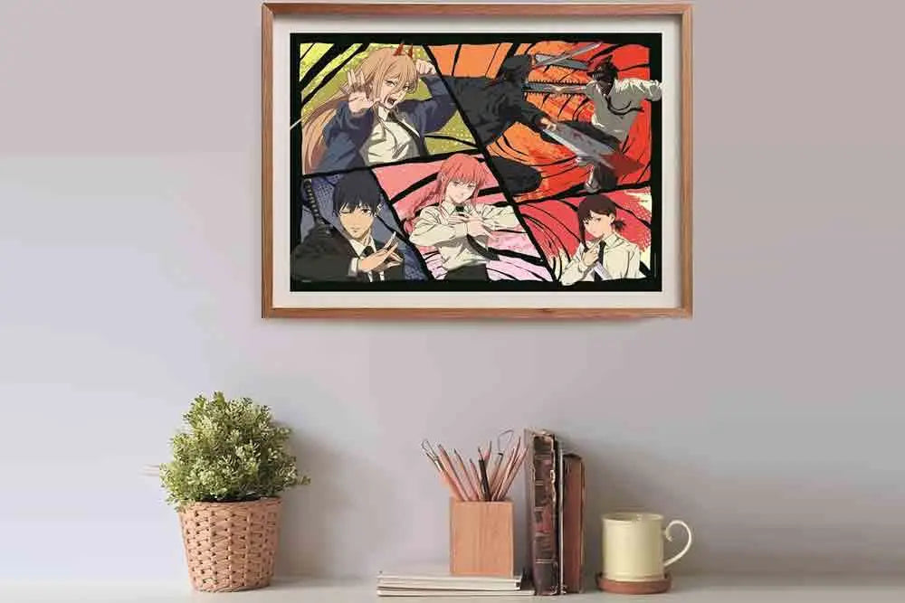 ANIME PUZZLE COLLECTION - CUBE500 - CHAINSAW MAN: HUNTERS - JIGSAW PUZZLE 500 PCS