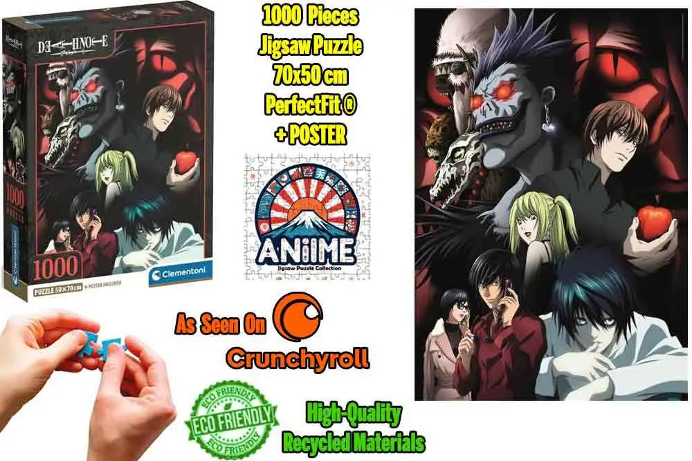 DEATH NOTE APPLE ANIME COLLECTION PUZZLE 1000 PCS