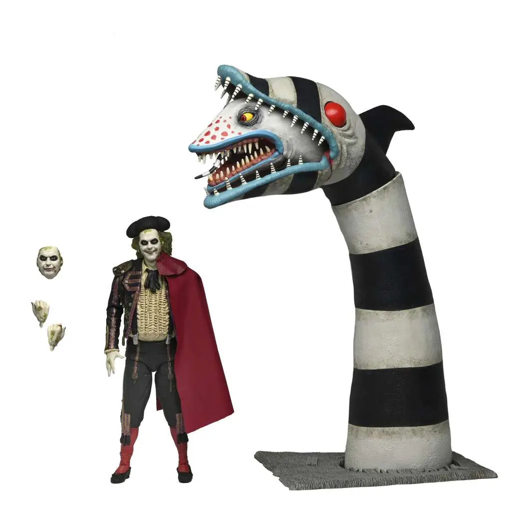 BEETLEJUICE 2 ULTIMATE MATADOR BEETLEJUICE AND SANDWORM ACTION FIGURE 2-PACK