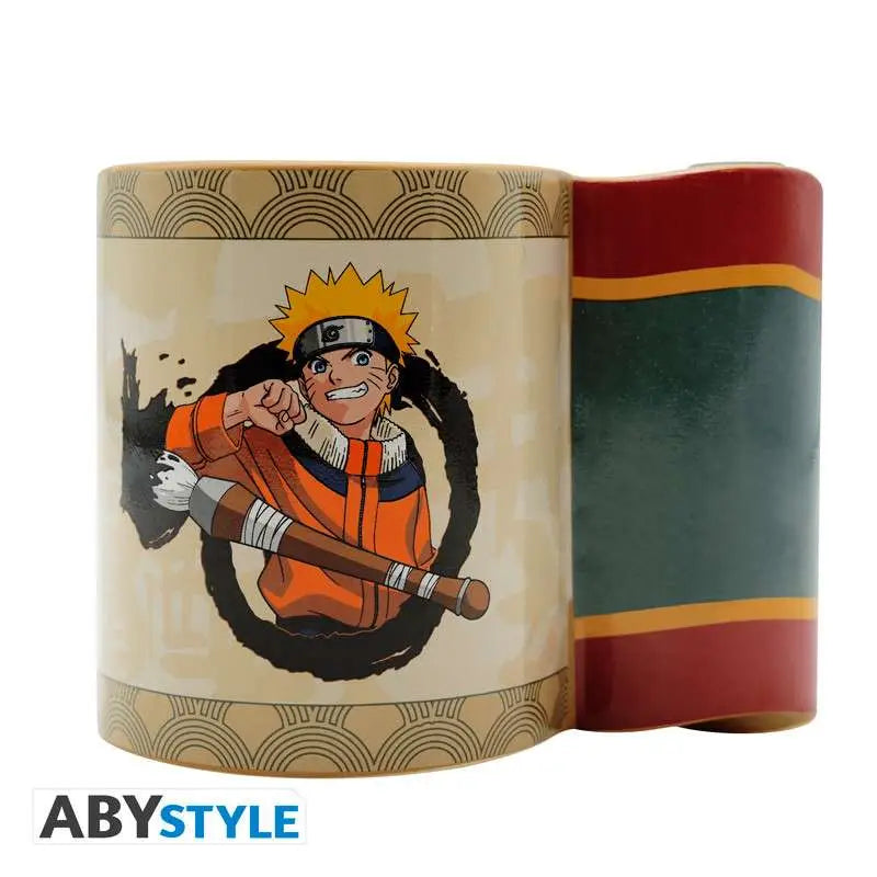 NARUTO SHIPPUDEN NARUTO SCROLL 3D HANDLE MUG