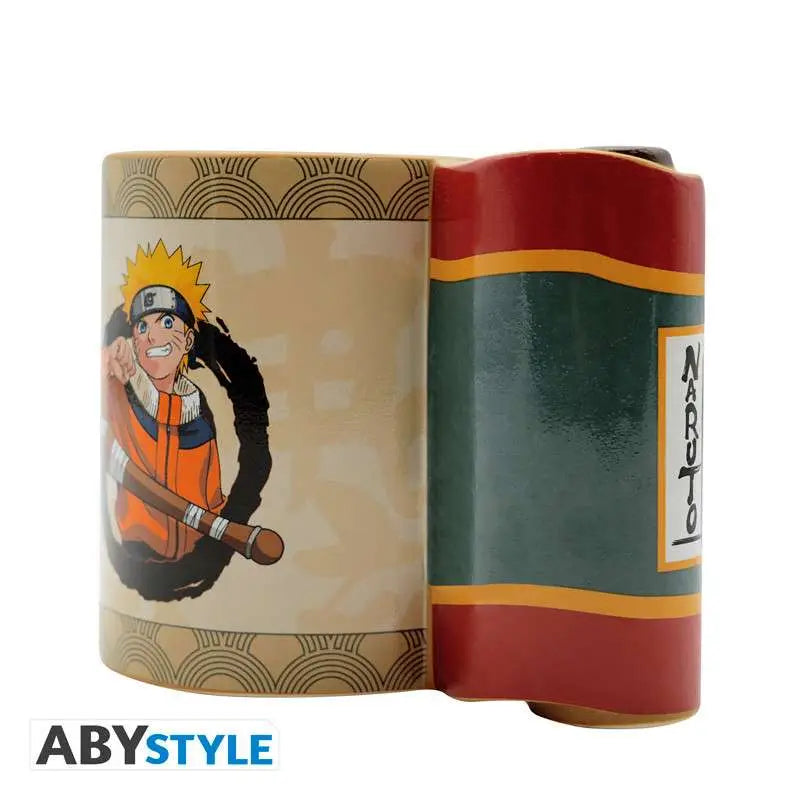 NARUTO SHIPPUDEN NARUTO SCROLL 3D HANDLE MUG