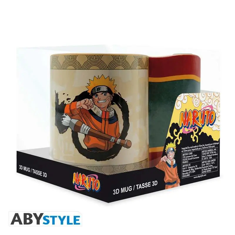 NARUTO SHIPPUDEN NARUTO SCROLL 3D HANDLE MUG