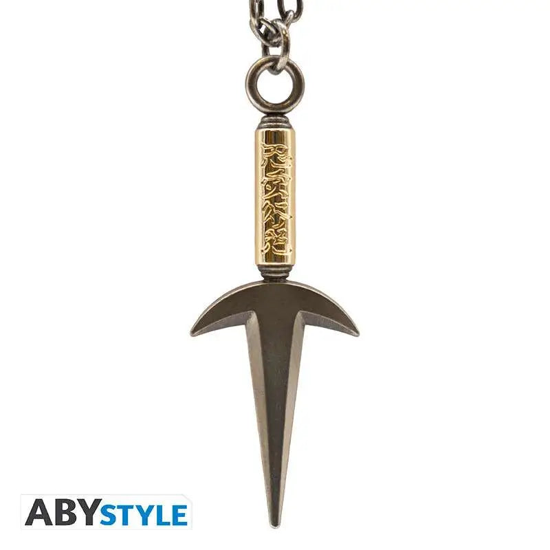 NARUTO SHIPPUDEN MINATO'S KUNAI 3D PENDANT NECKLACE