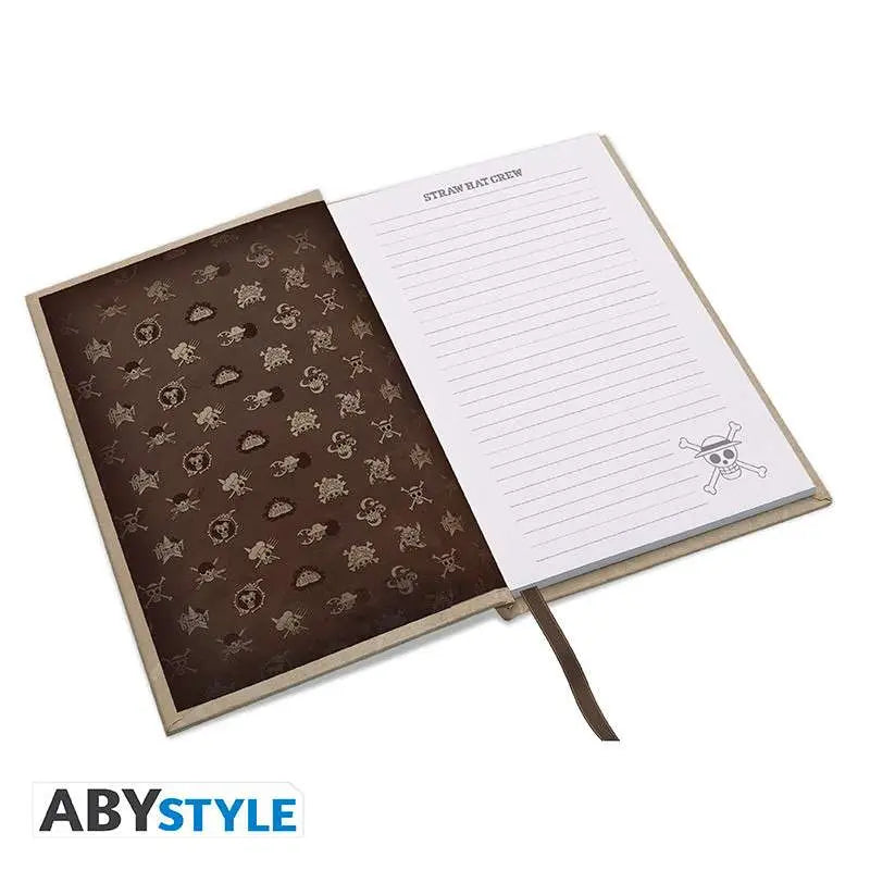 ONE PIECE WANTED LUFFY WANO NOTEBOOK A5