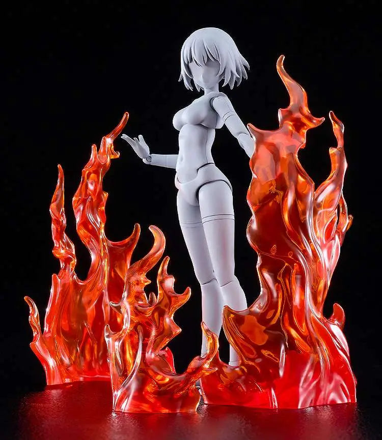 THE SIMPLE EFFECT FLAMES RED