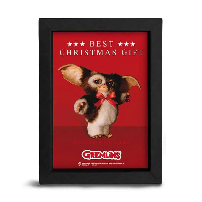 GREMLINS BEST CHRISTMAS GIFT KRAFT FRAME