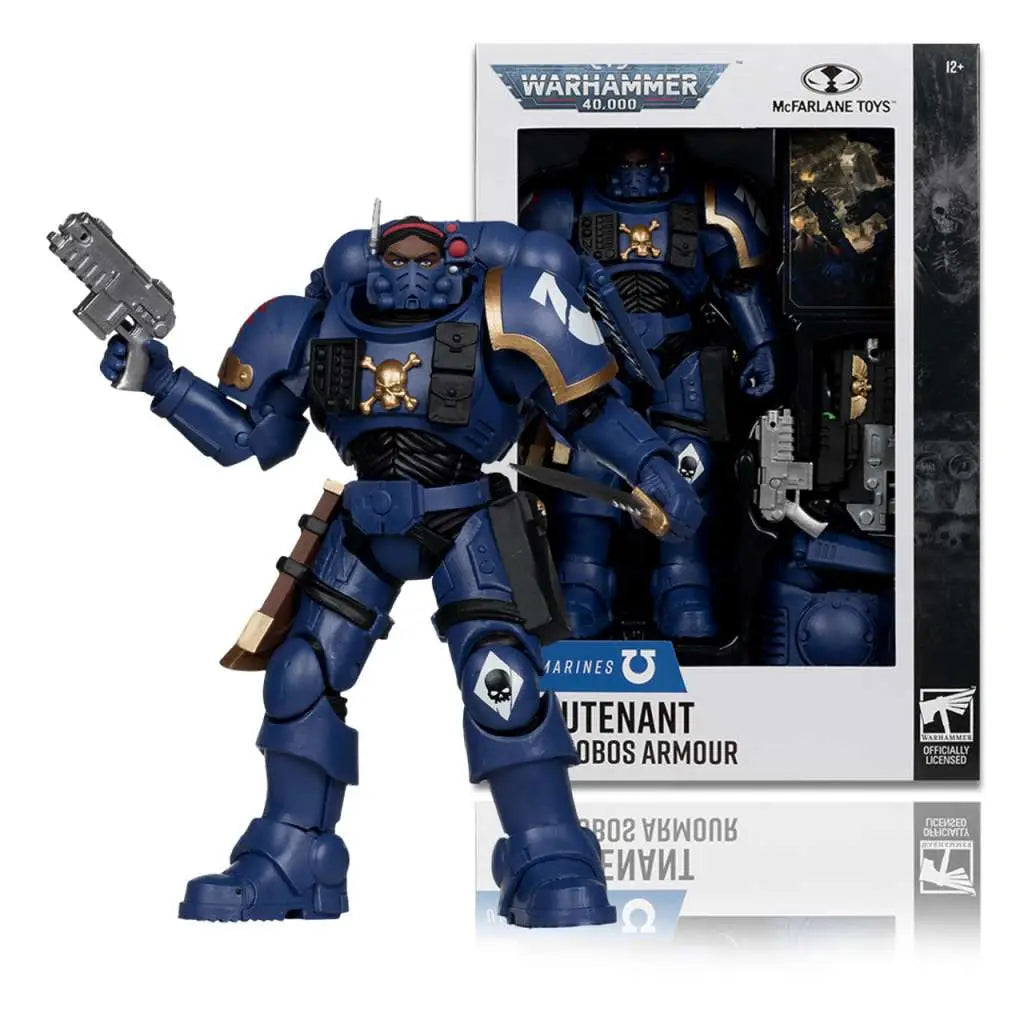 WARHAMMER 40000 WAVE 11 LIEUTENANT IN PHOBOS ARMOR SPACE MARINE AF