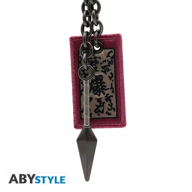 NARUTO SHIPPUDEN KUNAI & EXPLOSIVE TAG KEYCHAIN
