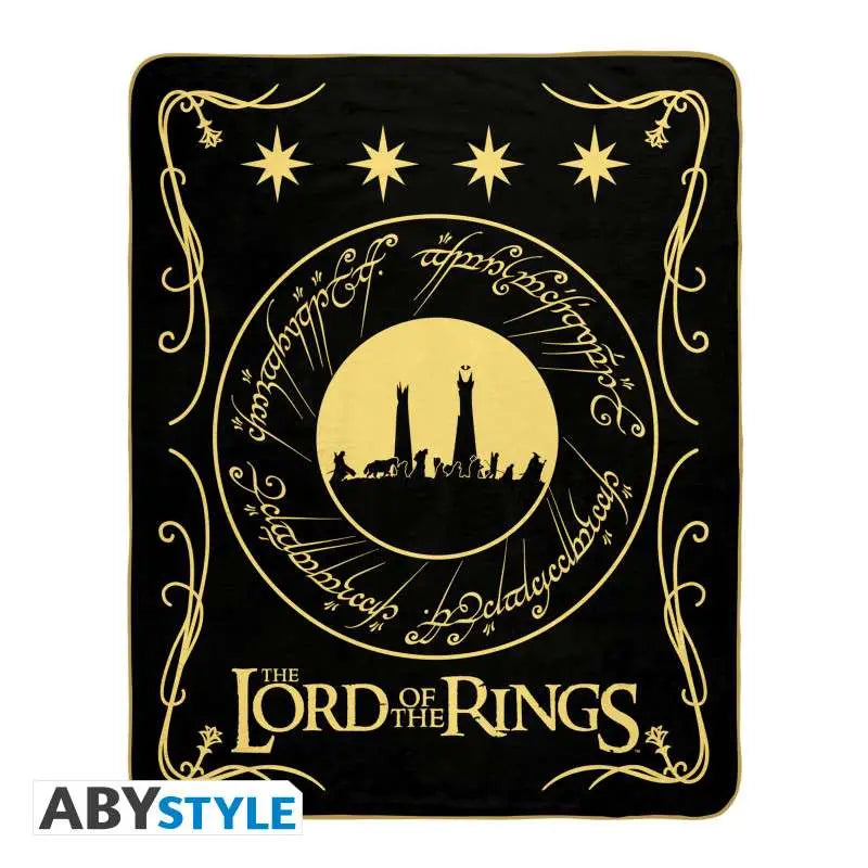 LORD OF THE RINGS THE FELLOWSHIP OF THE RING BLANKET