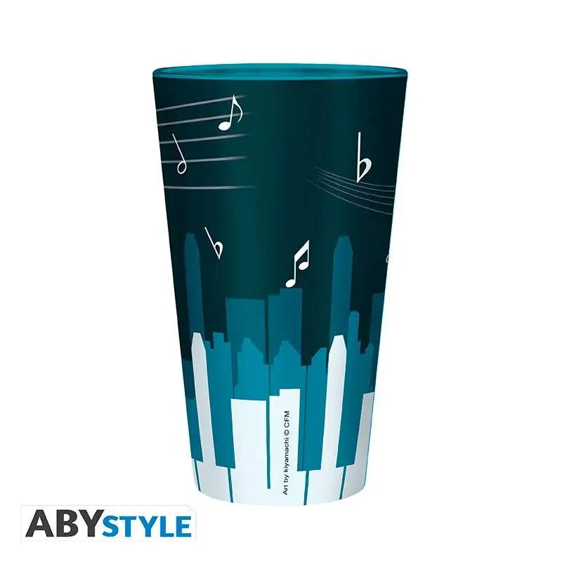HATSUNE MIKU MUSICAL CITY LARGE GLASS