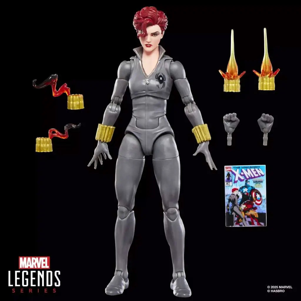 MARVEL LEGENDS MINI COMICS BLACK WIDOW ACTION FIGURE