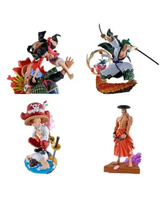 ONE PIECE PETTITRAMA LOGBOX RE BIRTH WANO KUNI VOL 1 SET RERUN