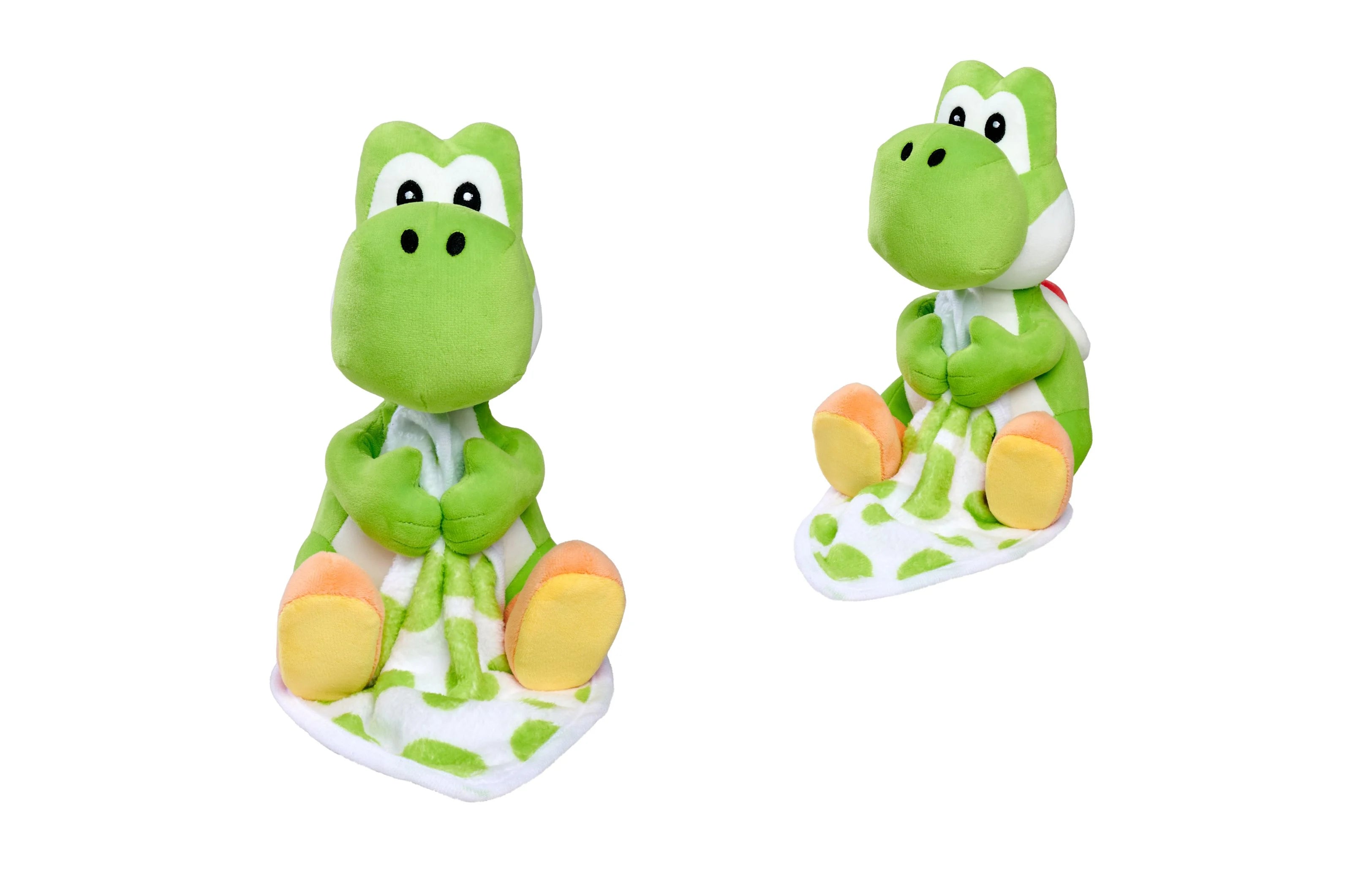 SUPER MARIO - Yoshi - 23cm Plush + Comforter