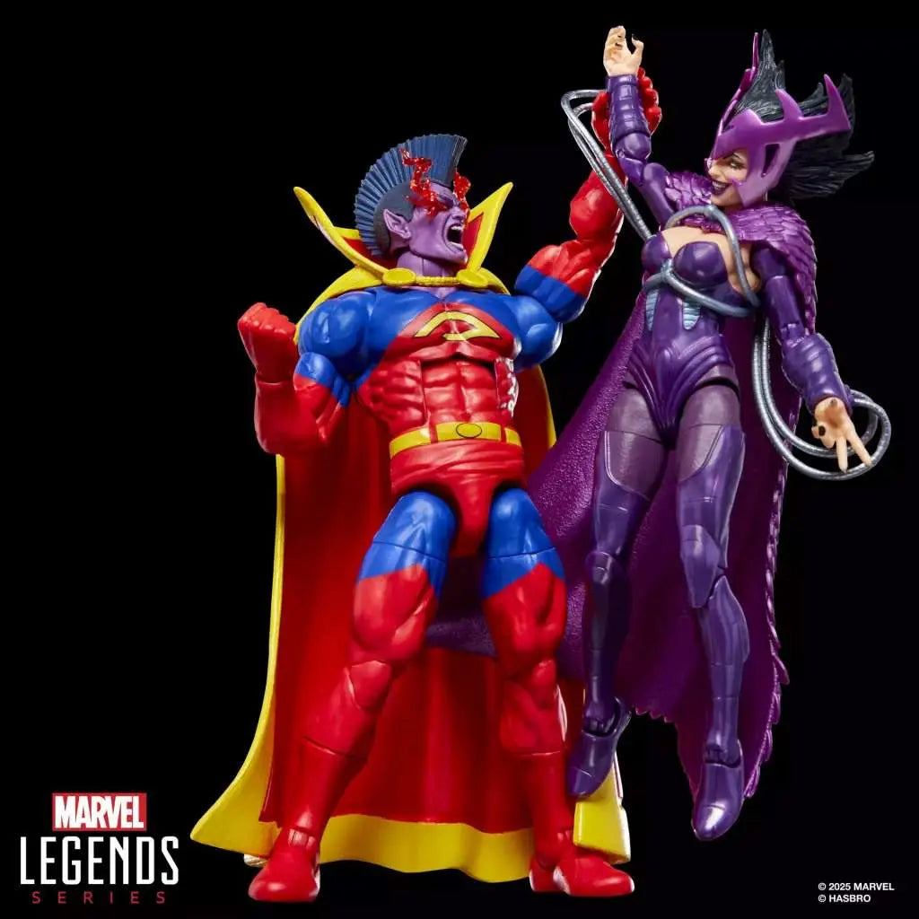 MARVEL LEGENDS X-MEN DEATHBIRD AND GLADIATOR ACTION FIGURES