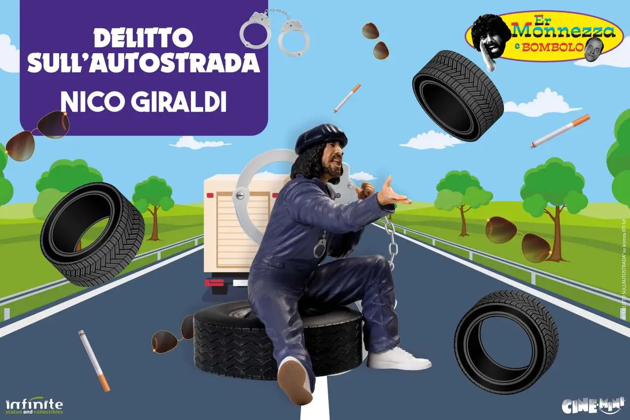 NICO GIRALDI DELITTO SULL'AUTOSTRADA CINE-MINI PVC