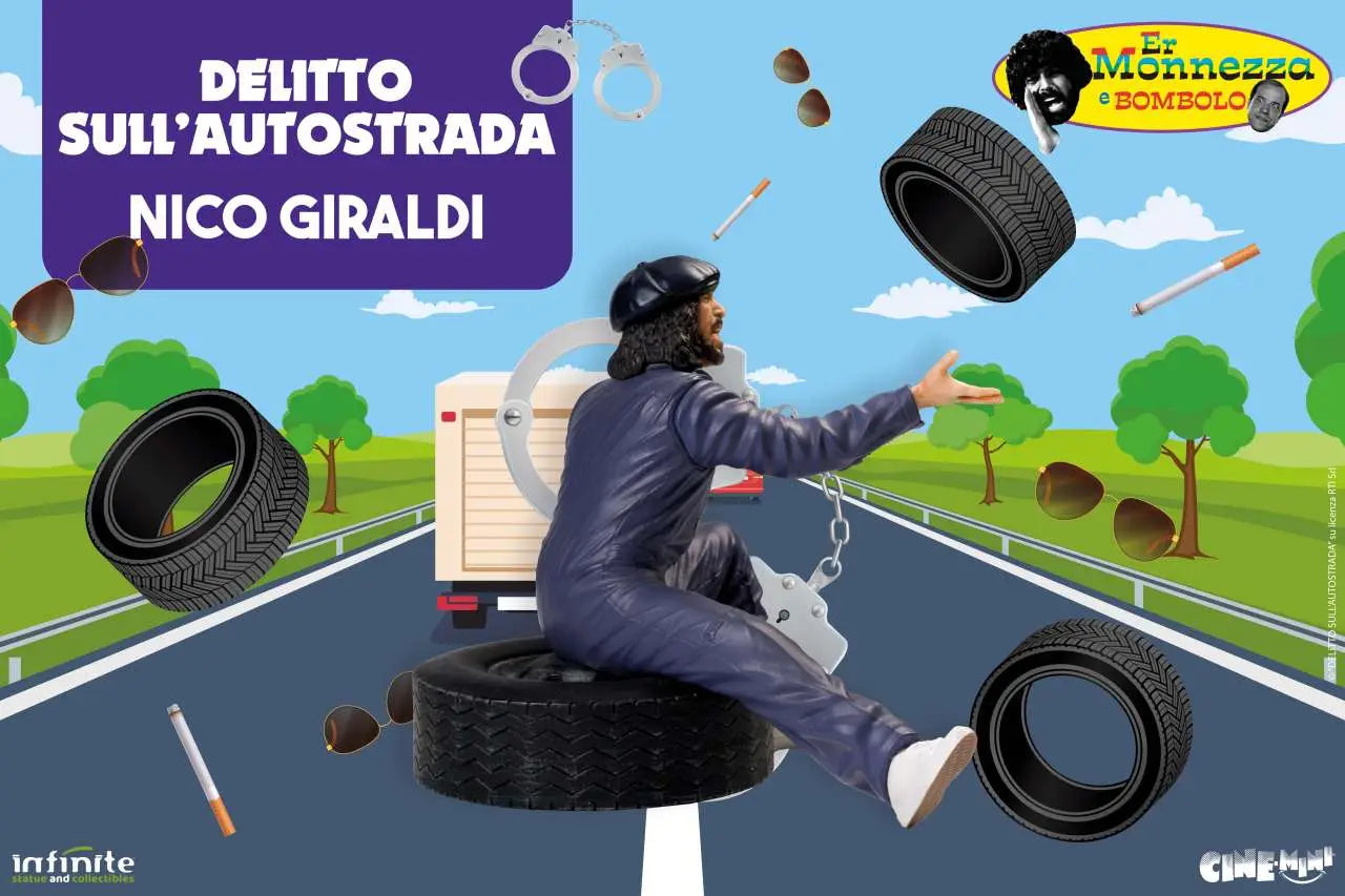 NICO GIRALDI DELITTO SULL'AUTOSTRADA CINE-MINI PVC