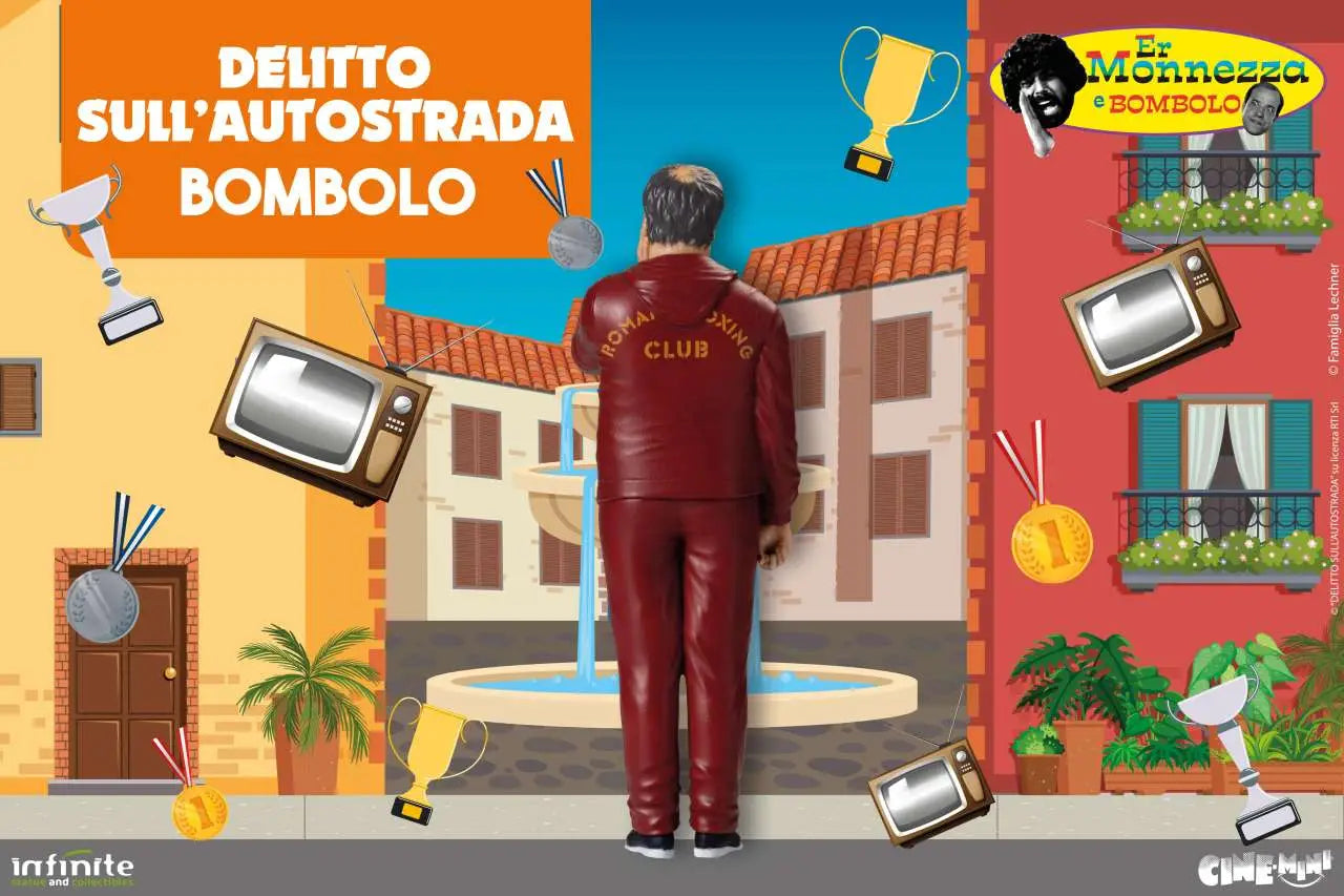 BOMBOLO VENTICELLO DELITTO SULL'AUTOSTRADA CINE-MINI PVC