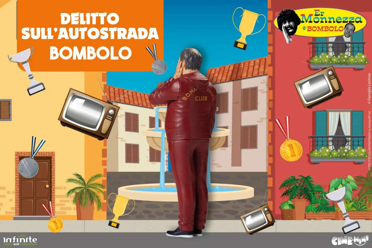 BOMBOLO VENTICELLO DELITTO SULL'AUTOSTRADA CINE-MINI PVC