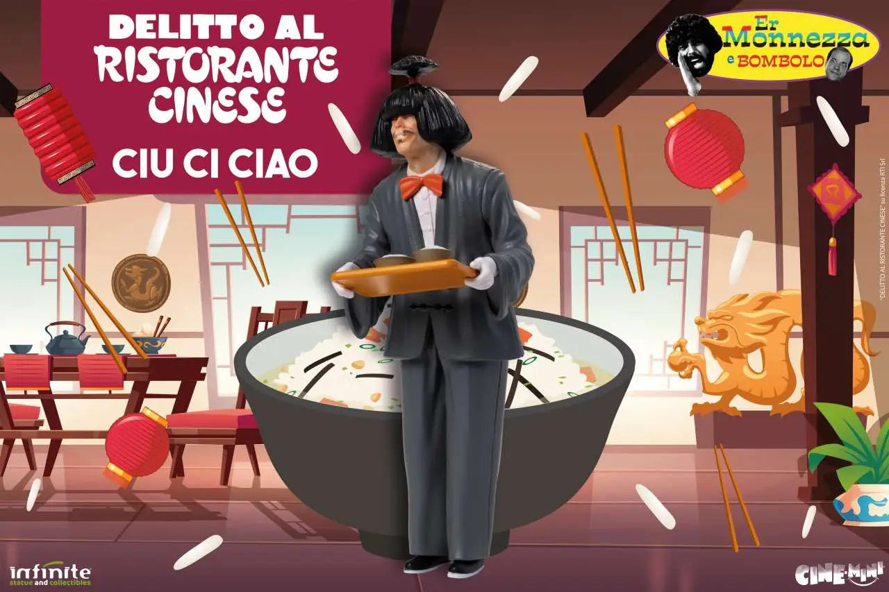 CIU CI CIAO DELITTO AL RISTORANTE CINIESE CINE-MINI PVC