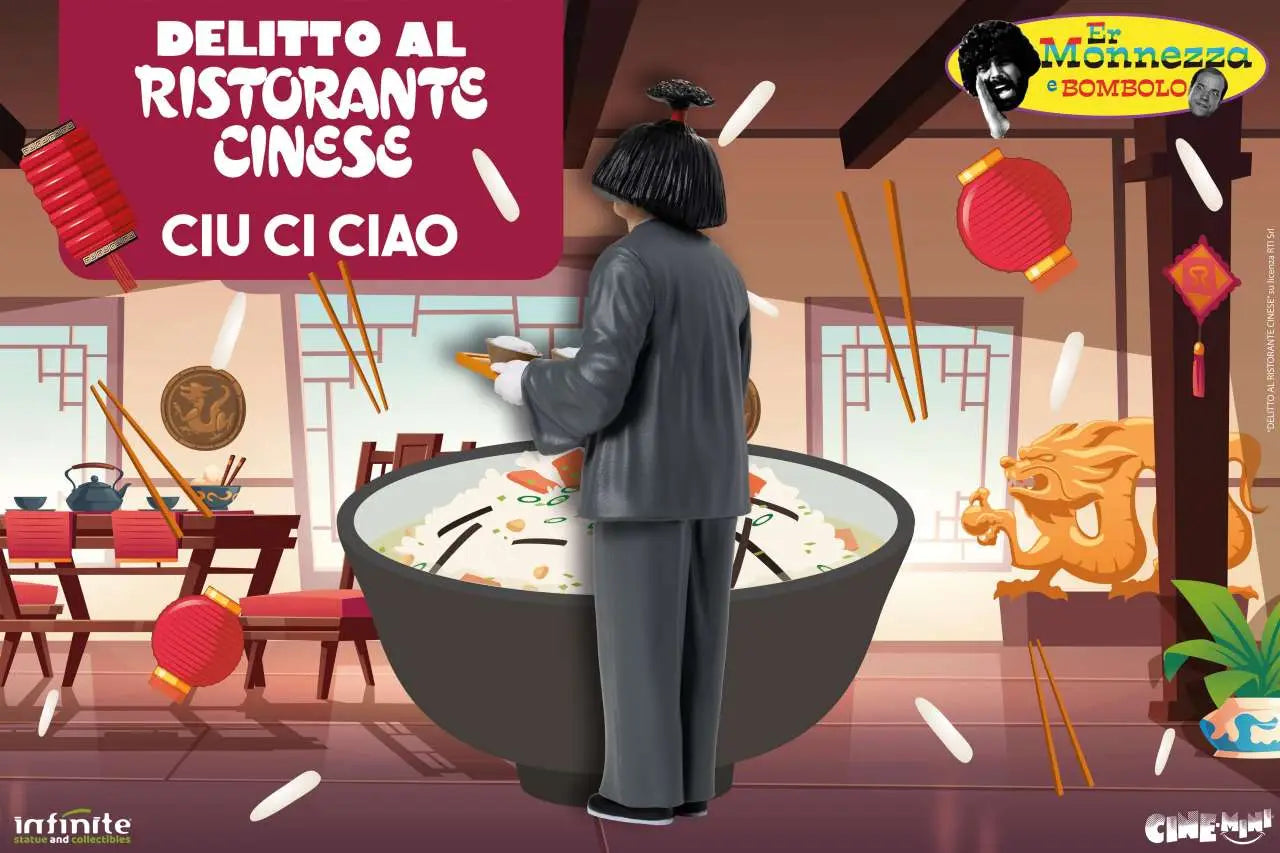 CIU CI CIAO DELITTO AL RISTORANTE CINIESE CINE-MINI PVC