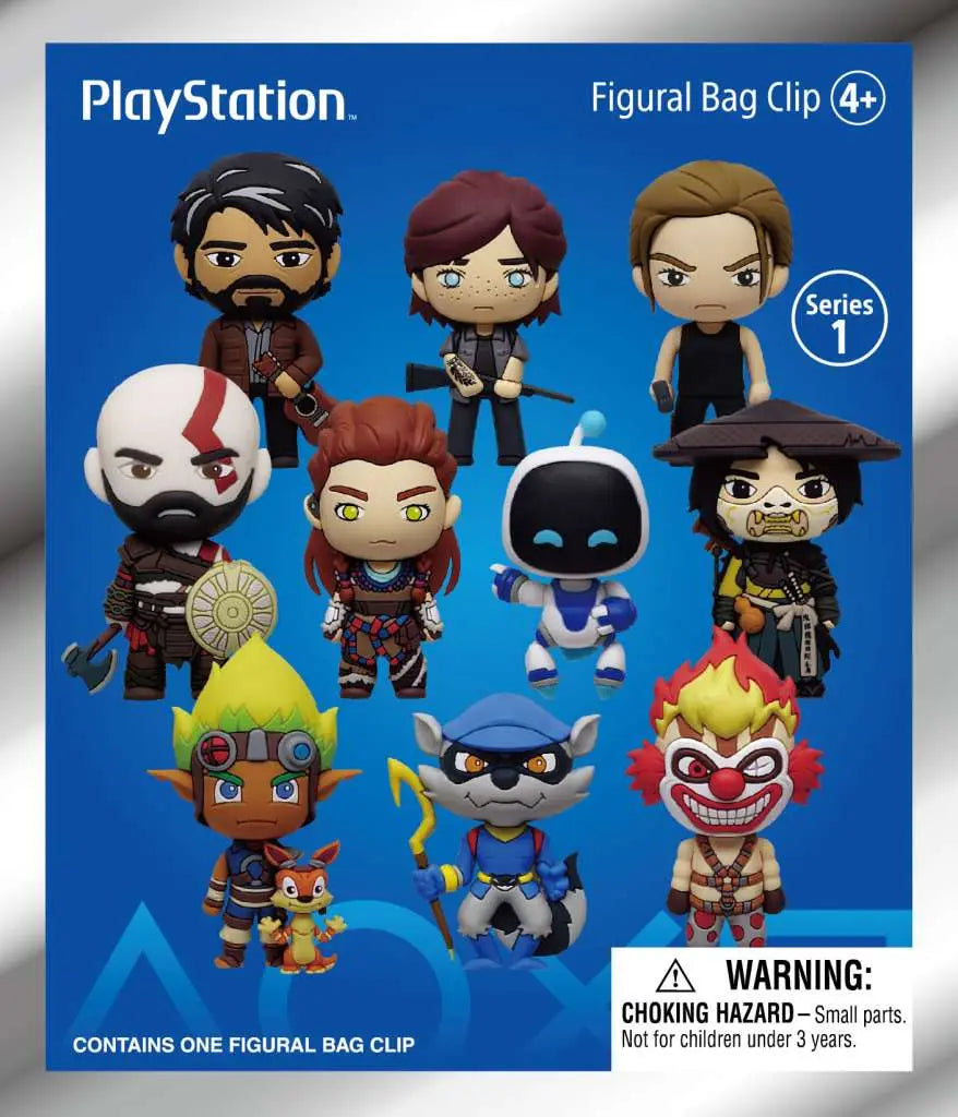 PLAYSTATION S1 BAG CLIP BLIND BOX DISPLAY (24)