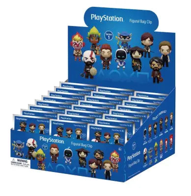 PLAYSTATION S1 BAG CLIP BLIND BOX DISPLAY (24)