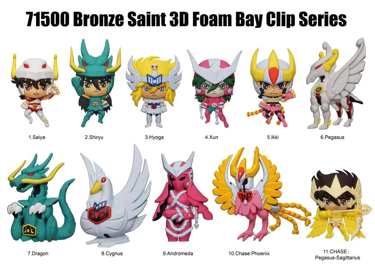SAINT SEIYA S1 BAG CLIP BLIND BOX DISPLAY (24)