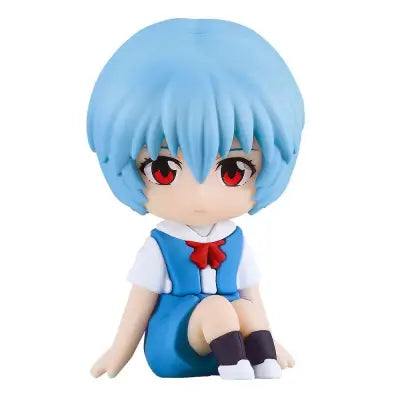 REBUILD OF EVANGELION REI NENDOROID PLUS RUBBER MASCOT