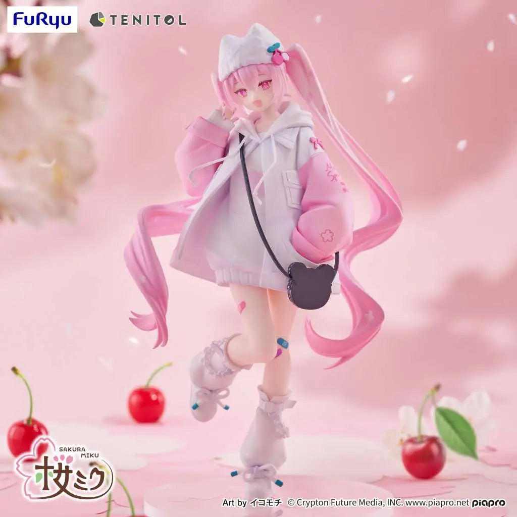 HASUNE MIKU SAKURA MIKU COOL STYLE TENITOL PETIT FIG