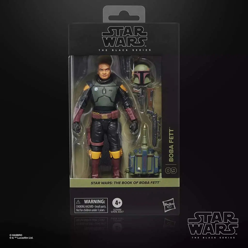 STAR WARS BLACK SERIES THE BOOK OF BOBA FETT BOBA FETT ACTION FIGURE