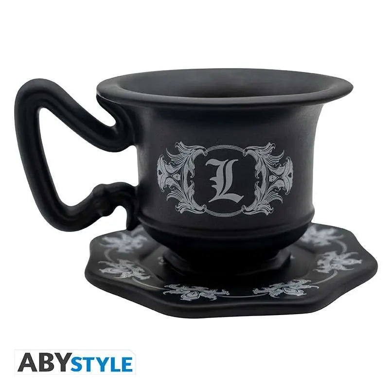 DEATH NOTE  L'S CUP MUG 3D WITH SAUCER