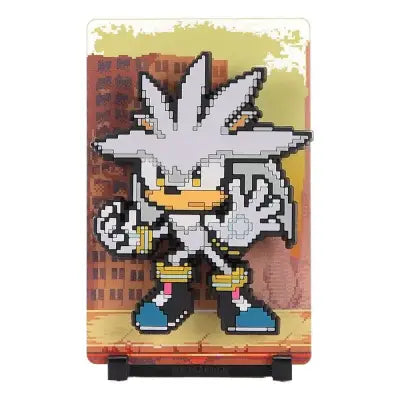 SONIC THE HEDGEHOG MODERN SILVER FIGGYZ POP COLLECTIBLE MAGNET